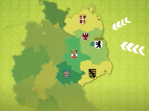 Das liegt in Ostdeutschland