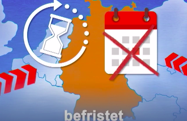 befristet, temporary