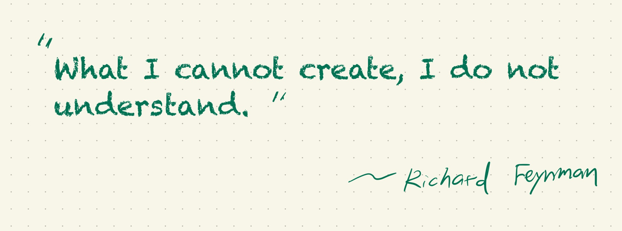 Richard Feynman saying