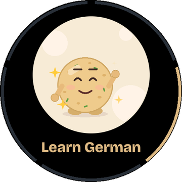 Main menu: Learn German